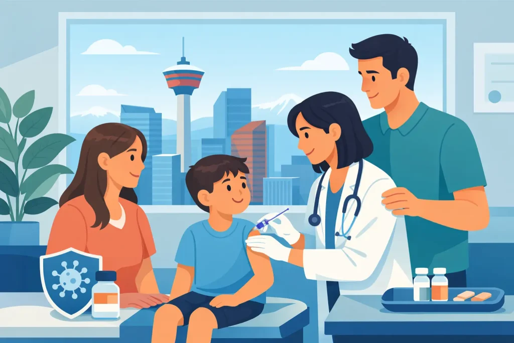 Child Immunization Clinic Calgary Parents Trust