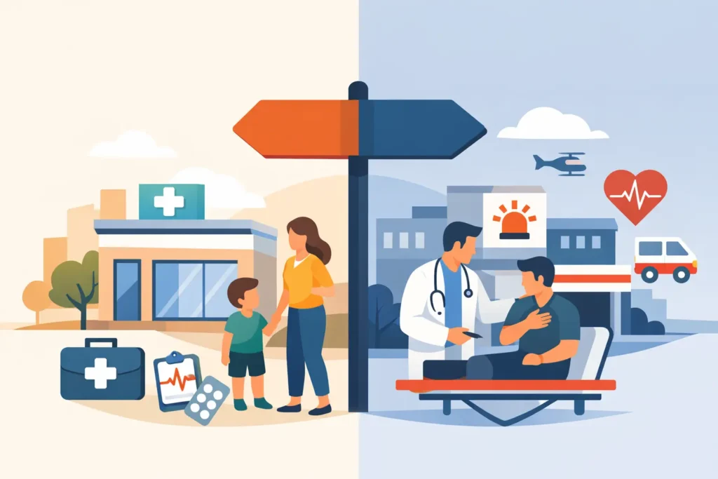 Urgent Care vs Emergency Room: Where to Go