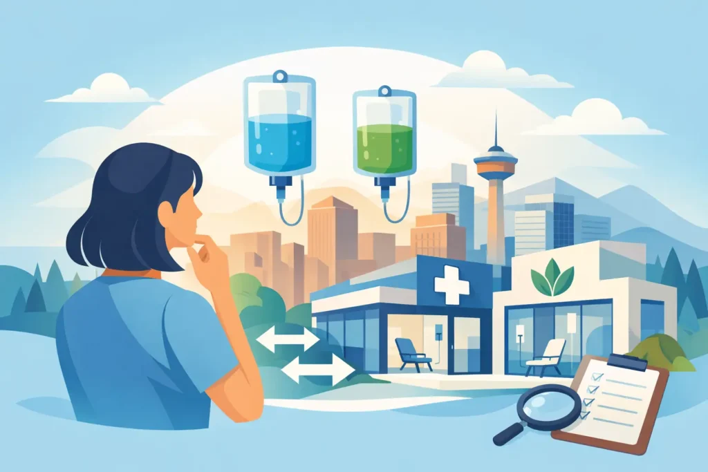 How to Choose an IV Therapy Clinic Calgary
