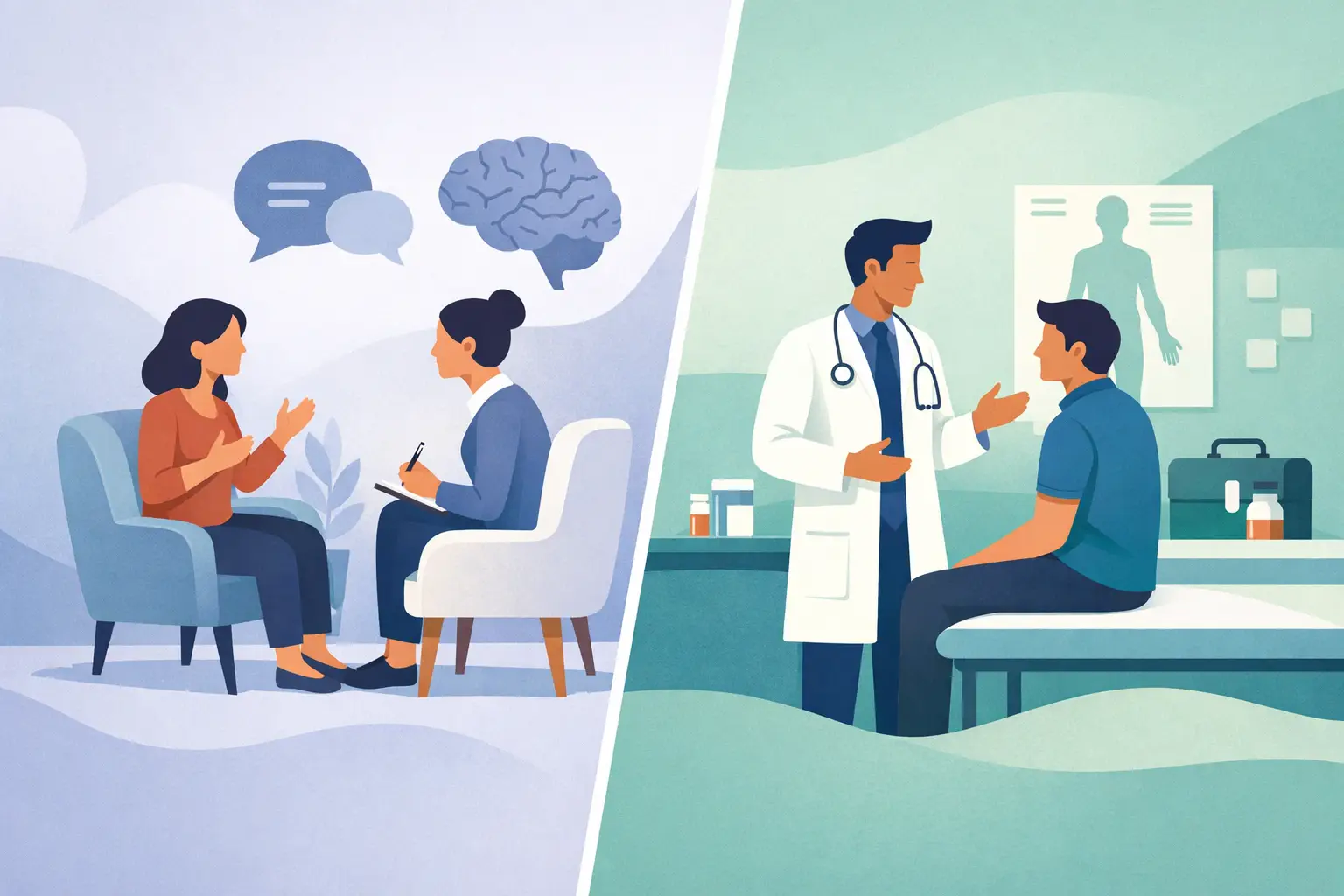 Therapy Versus Primary Care: When to Choose Each