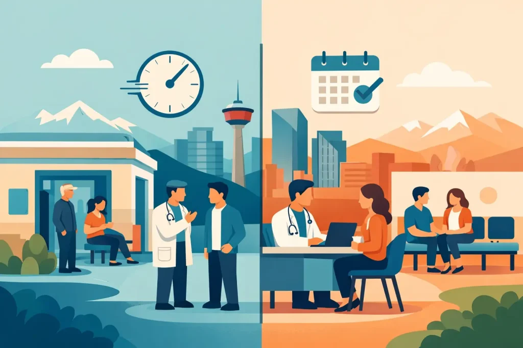 Walk In Versus Appointment Clinic Care in Calgary