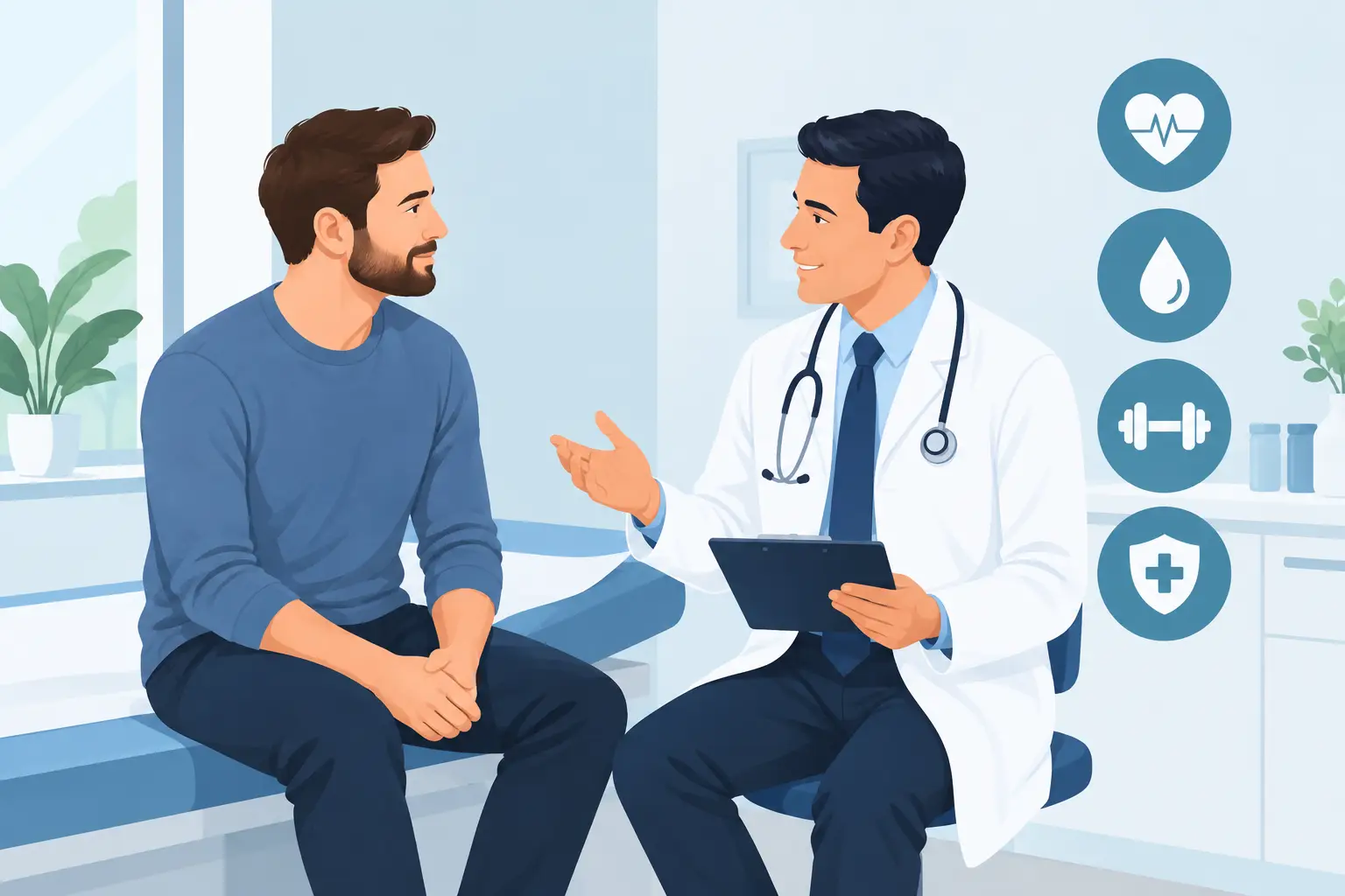 Men's Health Checkup Review: What to Expect