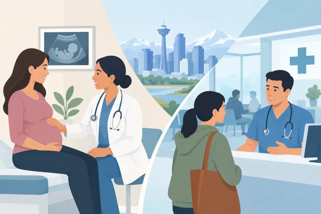Prenatal Care Versus Walk-In Care in Calgary